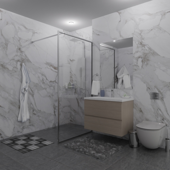 Душевая перегородка SHOWER GLASS GK-24-10мм