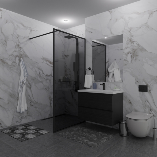 Душевая перегородка SHOWER GLASS GK-24-8мм