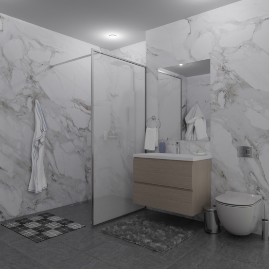 Душевая перегородка SHOWER GLASS GK-24-8мм