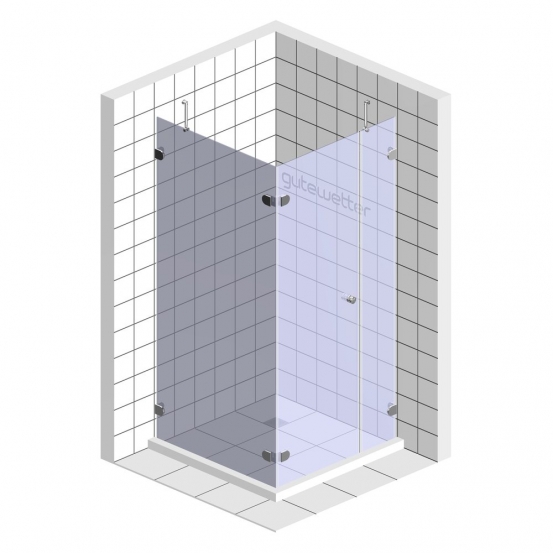 Душевой уголок LUX SQUARE GK-003AiN-CH02