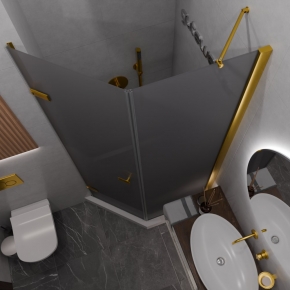 Дверь в душевую нишу TREND DOOR GK-862BGP135