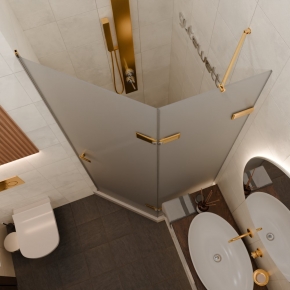 Дверь в душевую нишу TREND DOOR GK-862AG135ONE-01
