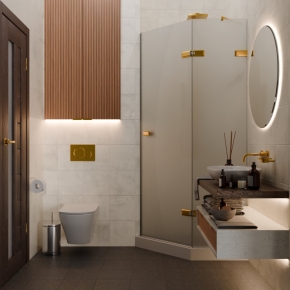 Дверь в душевую нишу TREND DOOR GK-862AG135ONE-01
